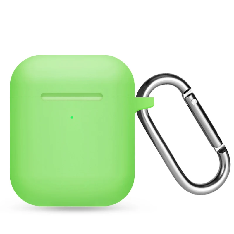 Жидкие силиконовые наушники корпус для AirPods анти-грязь APPLE airpods чехол розовый черный темно-синий желтый красный