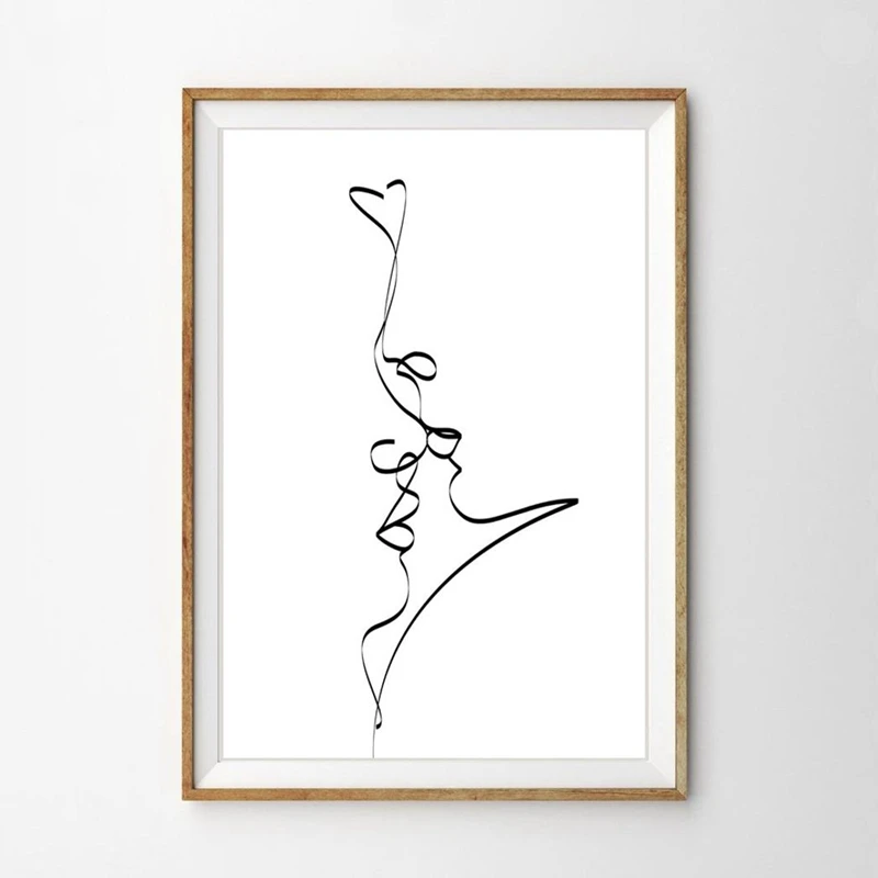 Картины одной линией