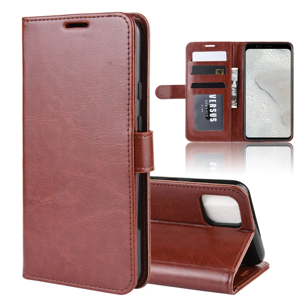 

10pcs/Lot For Wiko Power U30 Y62 Y51 Y81 Y61 Y80 Y70 Y60 Y50 Jerry Crazy Horse Wallet Leather Case View 5 Lite Pro Sunny 4 Plus