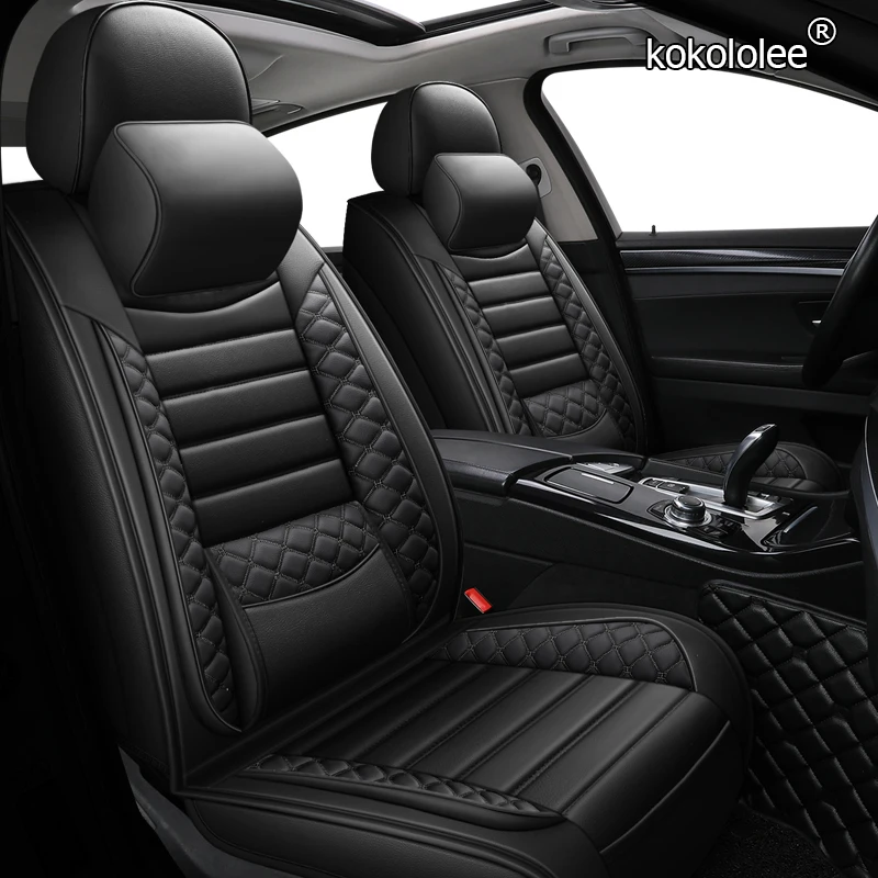 Набор кожаных чехлов на автомобильные сиденья kokololee для alfa romeo 159 147 guilietta boxer brera