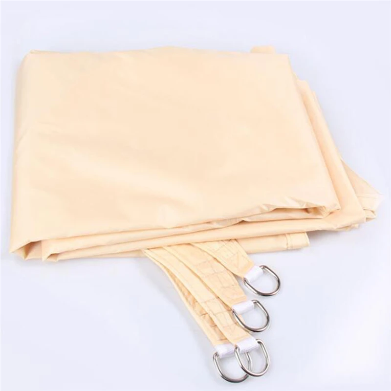 

300D Waterproof Polyester Square Rectangle Shade Sail Garden Terrace Canopy Swimming Sun Shade Camping Hiking Yard Sail Awning
