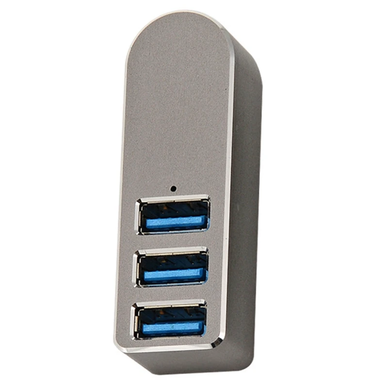

Алюминиевый вращающийся концентратор Usb 3,0, разветвитель на 4 порта Usb 3,0, удлинитель концентратора