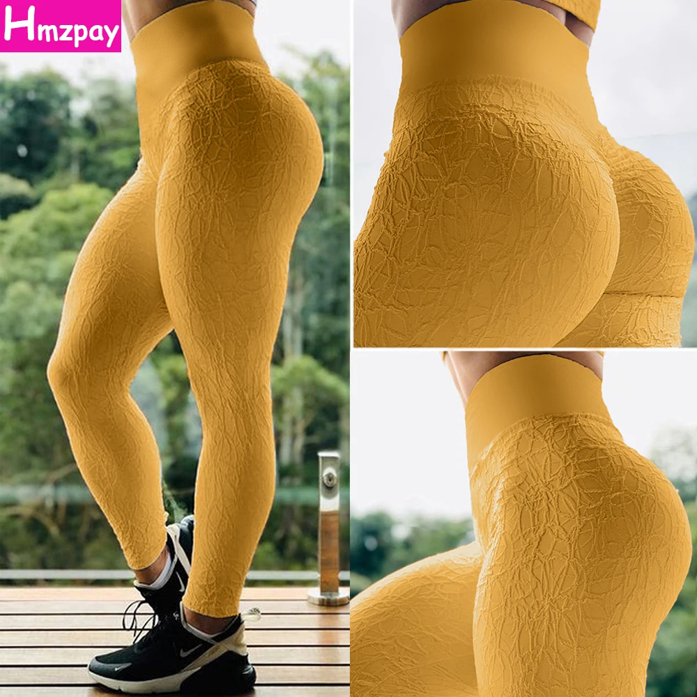 

Ladies Sports Tights Peach Hip Seamless Yoga Pants Thread Tie Dye Fitness High Waist Hip Lifting Push-Ups Running Workout Pants