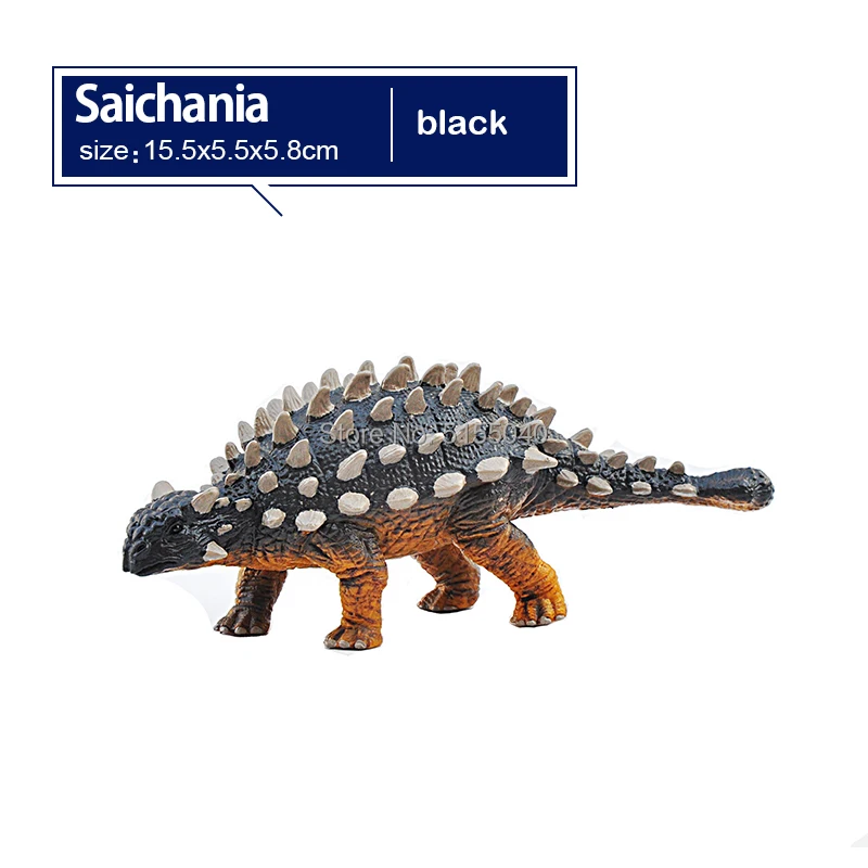 Saichania Ankylosaurus модели детский игрушечный динозавр пластиковая имитирующая