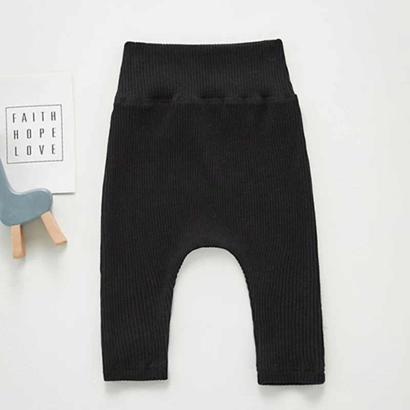 Хлопковые длинные штаны в Корейском стиле для новорожденных девочек Осенние