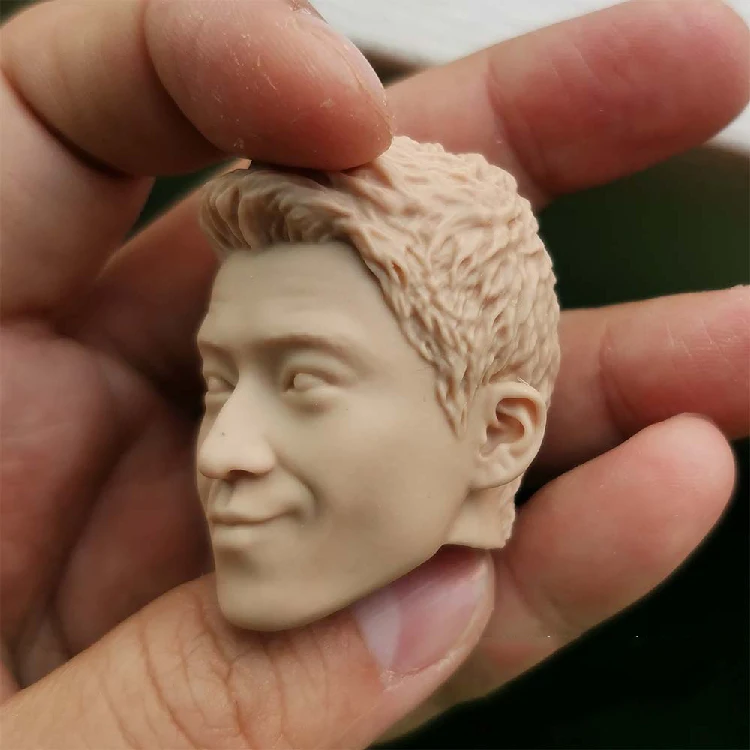 1/6 масштаб Огури Шун Неокрашенная голова пустые модели для 12''Figures тел|Игровые