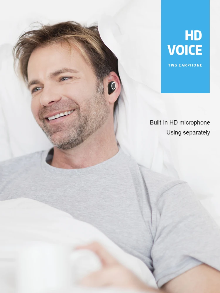 Беспроводные наушники Bluetooth мини стерео бесплатная доставка двойная гарнитура