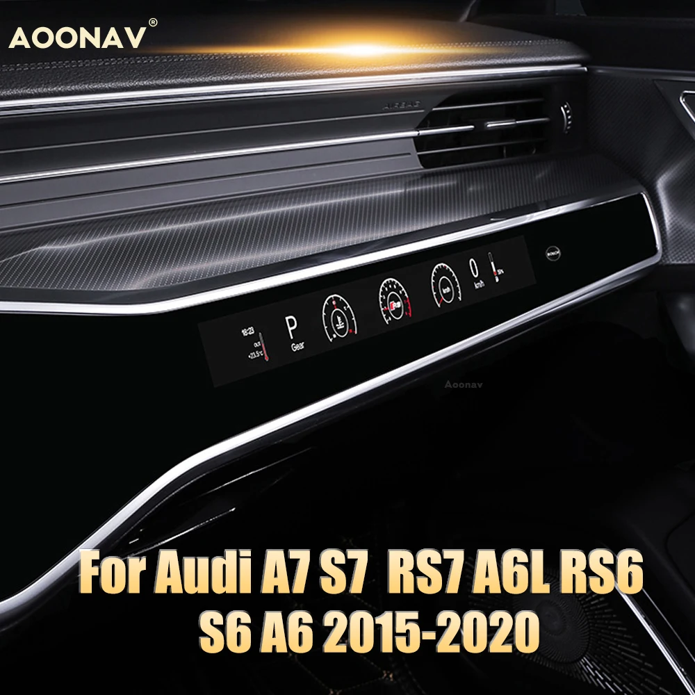 

ЖК-дисплей на Android для приборной панели автомобиля для Audi A7 S7 RS7 A6L RS6 S6 A6 2015-2020, мультимедийный дисплей copilot