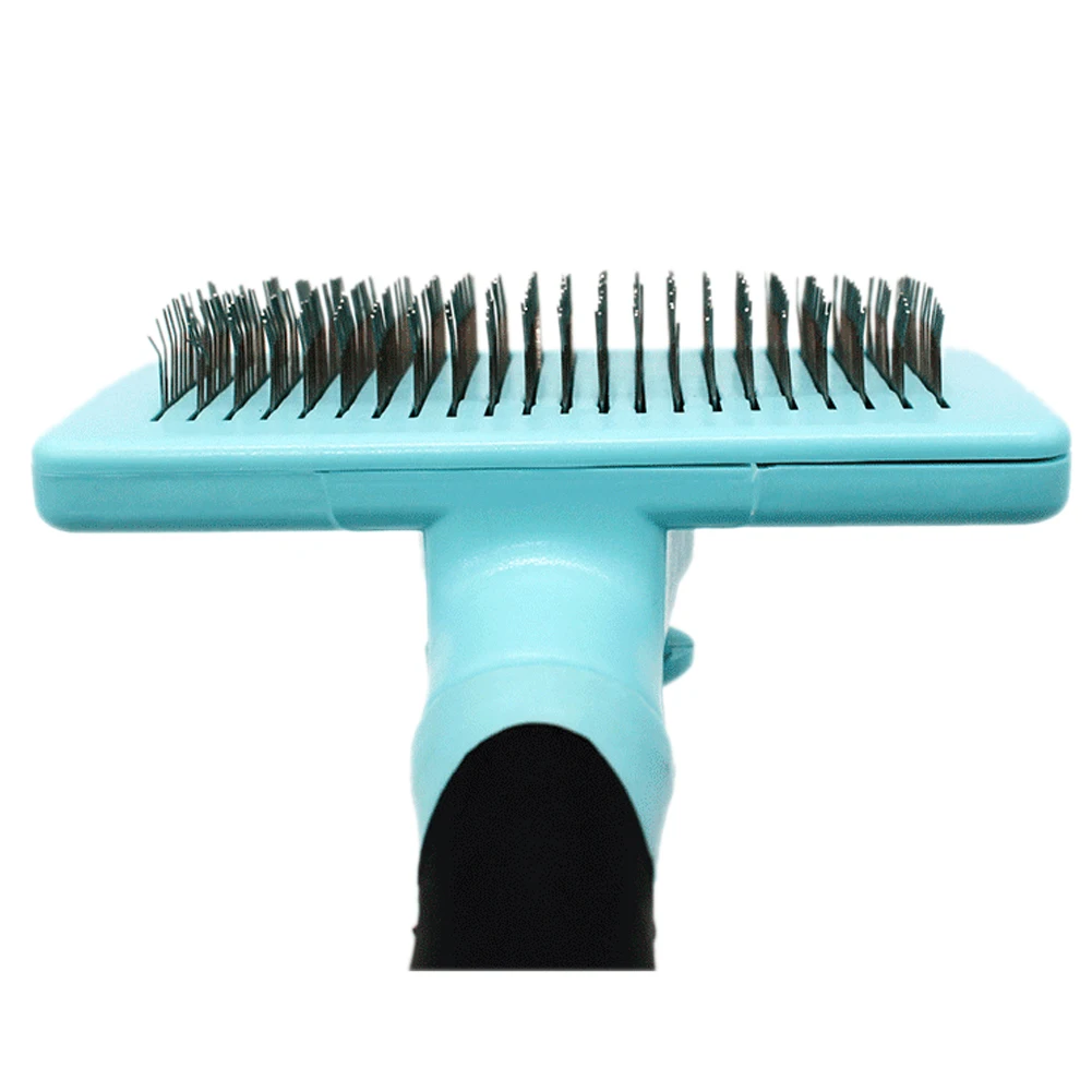 Собака волос гребень с рисунком собачки и котика Специальная игла Товары для