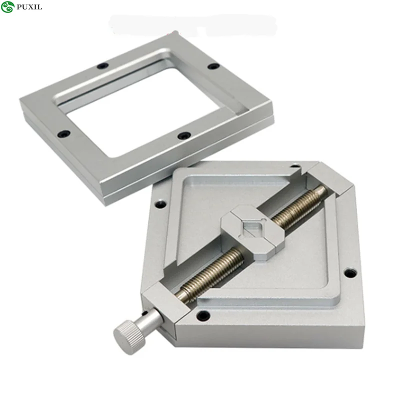 90 мм Серебряная BGA реболлинг станция шаблоны Держатель джиг шаблон для PCB Чип