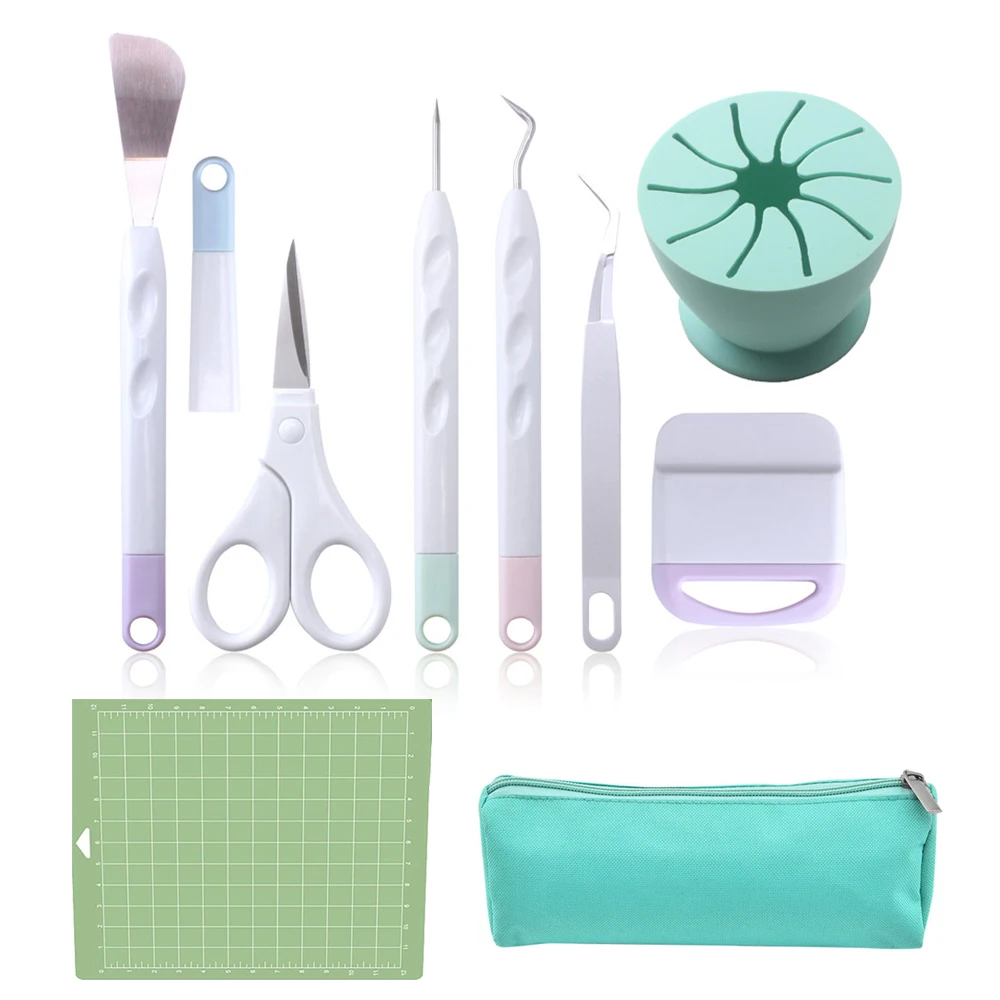 

Basic Craft Silhouette Cameo Vinyl Weeding Tools Kit Cameo Letters DIY Vinyl Basic Tool for Cricut Machine Accessories