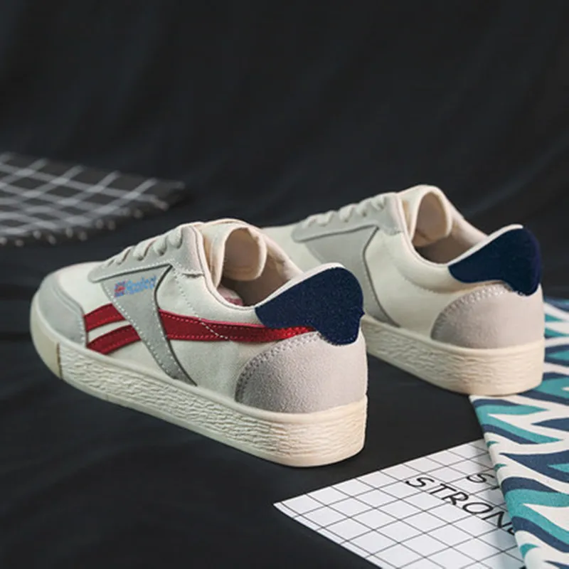 QWEDF Женская полотняная обувь 2019 Сезон весна осень Ботинки на шнуровке Повседневная Удобная женская