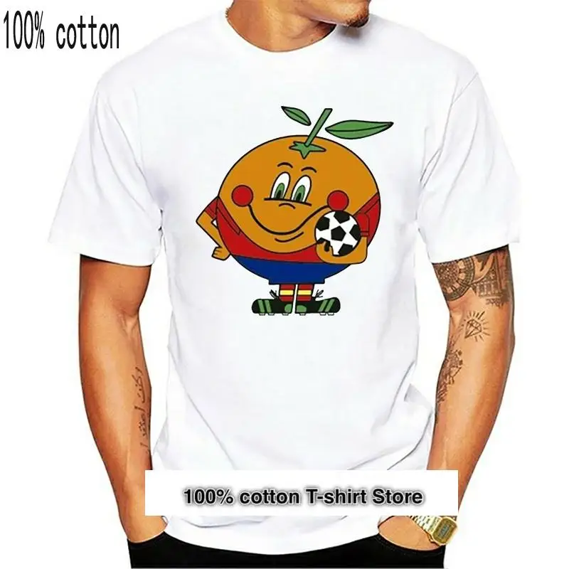 

Camiseta с логотипом Naranjito España 82, camiseta Retro с принтом