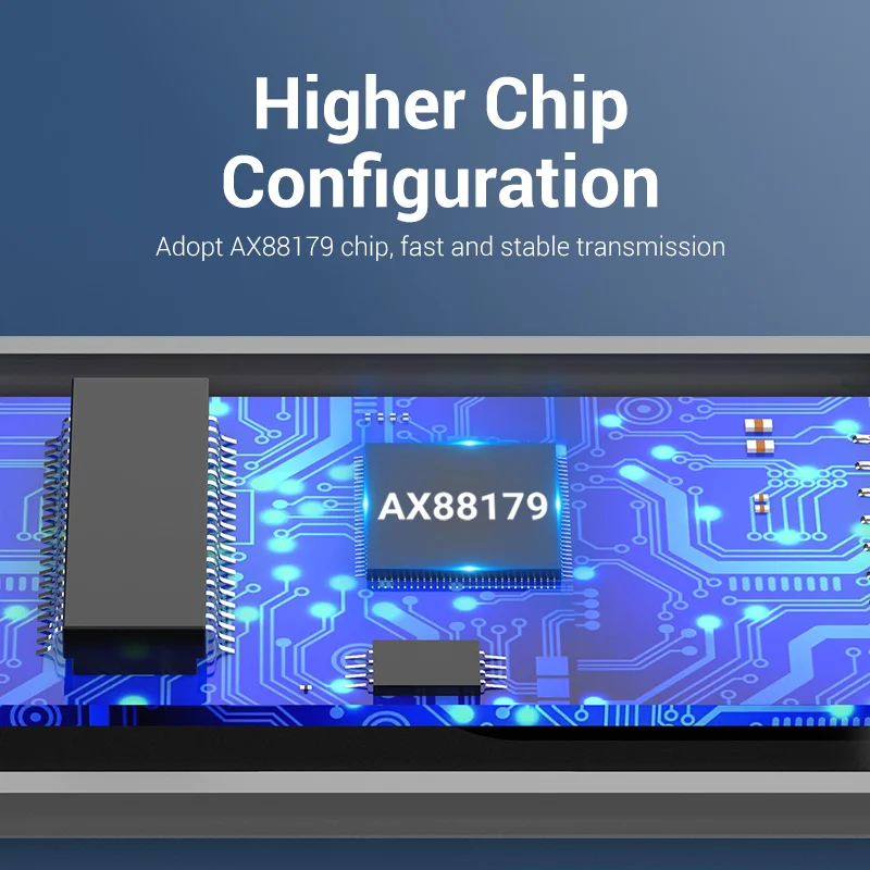 Vention USB Ethernet адаптер 3 0 для RJ45 хаб ТВ ноутбука переключатель телеприставка патч Lan