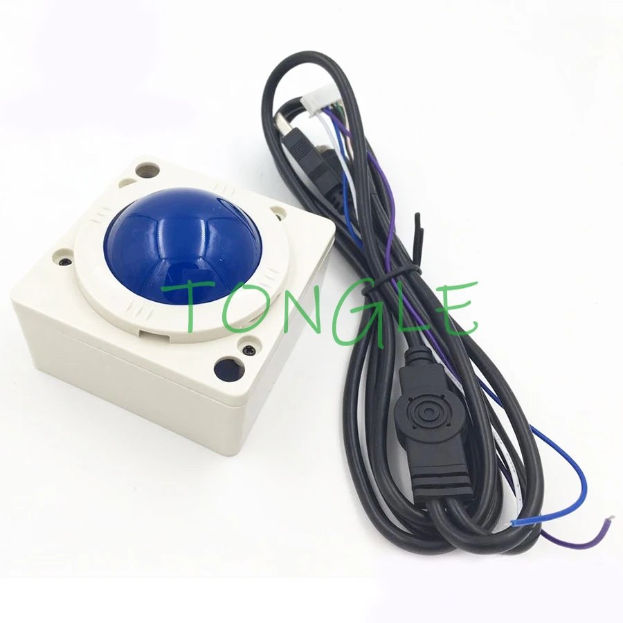 Аркадный трекбол 2 дюйма 4 5 см диаметр круглый разъем PC отслеживание мяч мышь