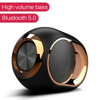x6 bluetooth 5 0 speaker tws portable wireless loudspeakers for phone pc waterproof outdoor stereo music support tf aux usb fm