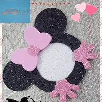 exquisite mouse head metal cutting mould diy paper embossed photo clip card cutting dies
