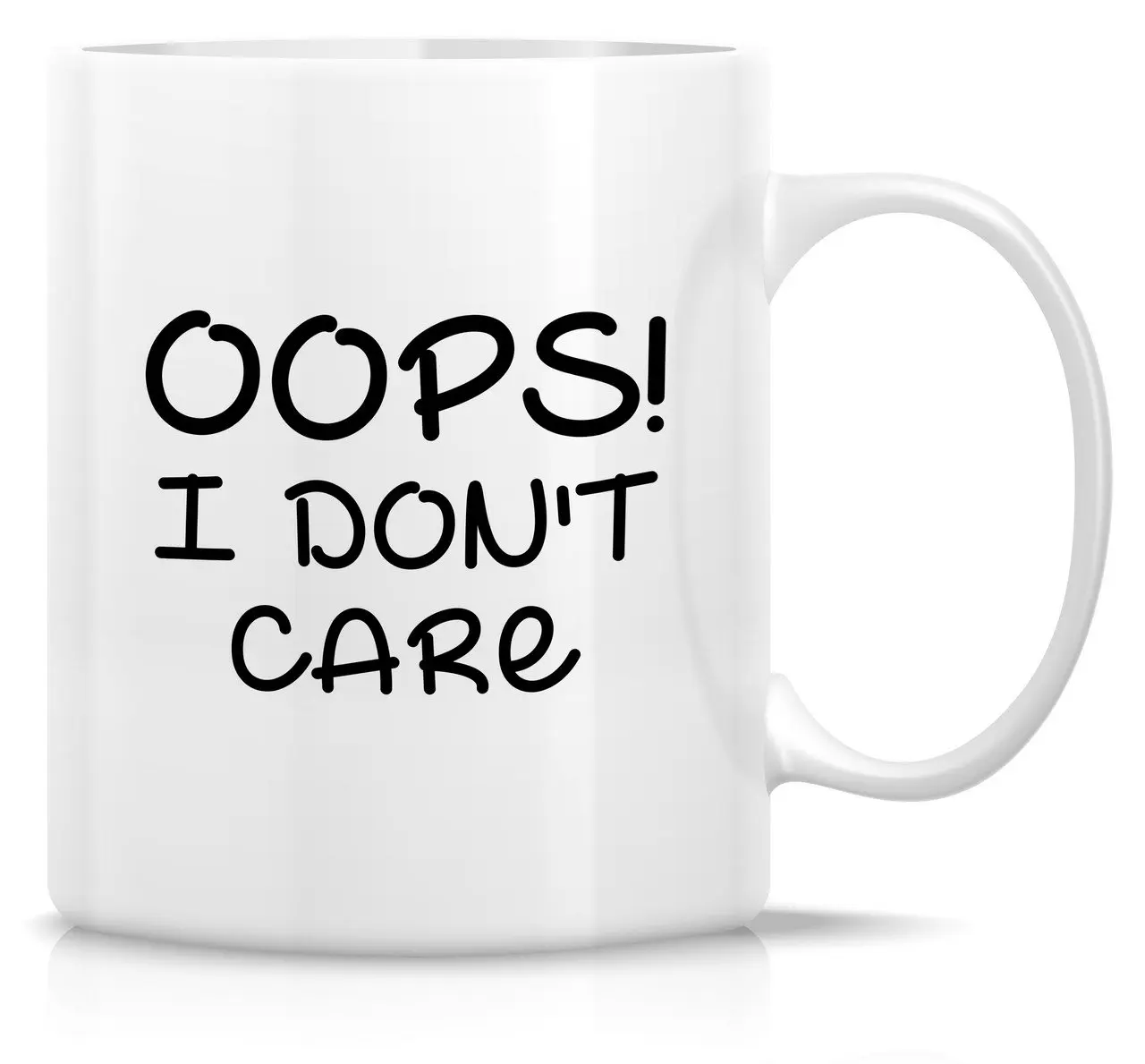 Oops I Don't Care Cat Mug Funny | Mugs