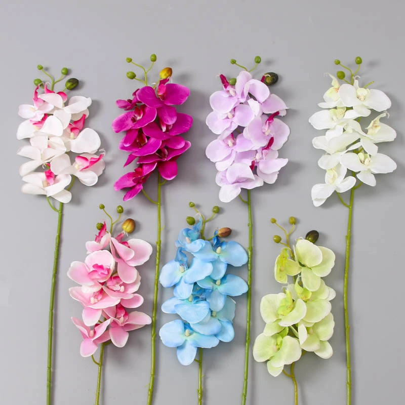 Украшение для дома Шелковая бабочка искусственный букет фаленопсис свадьбы