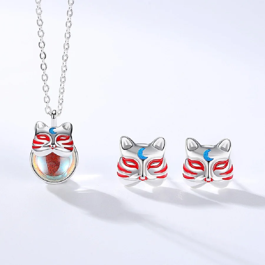 Комплект сережек для женщин с кристаллами на День святого Валентина из