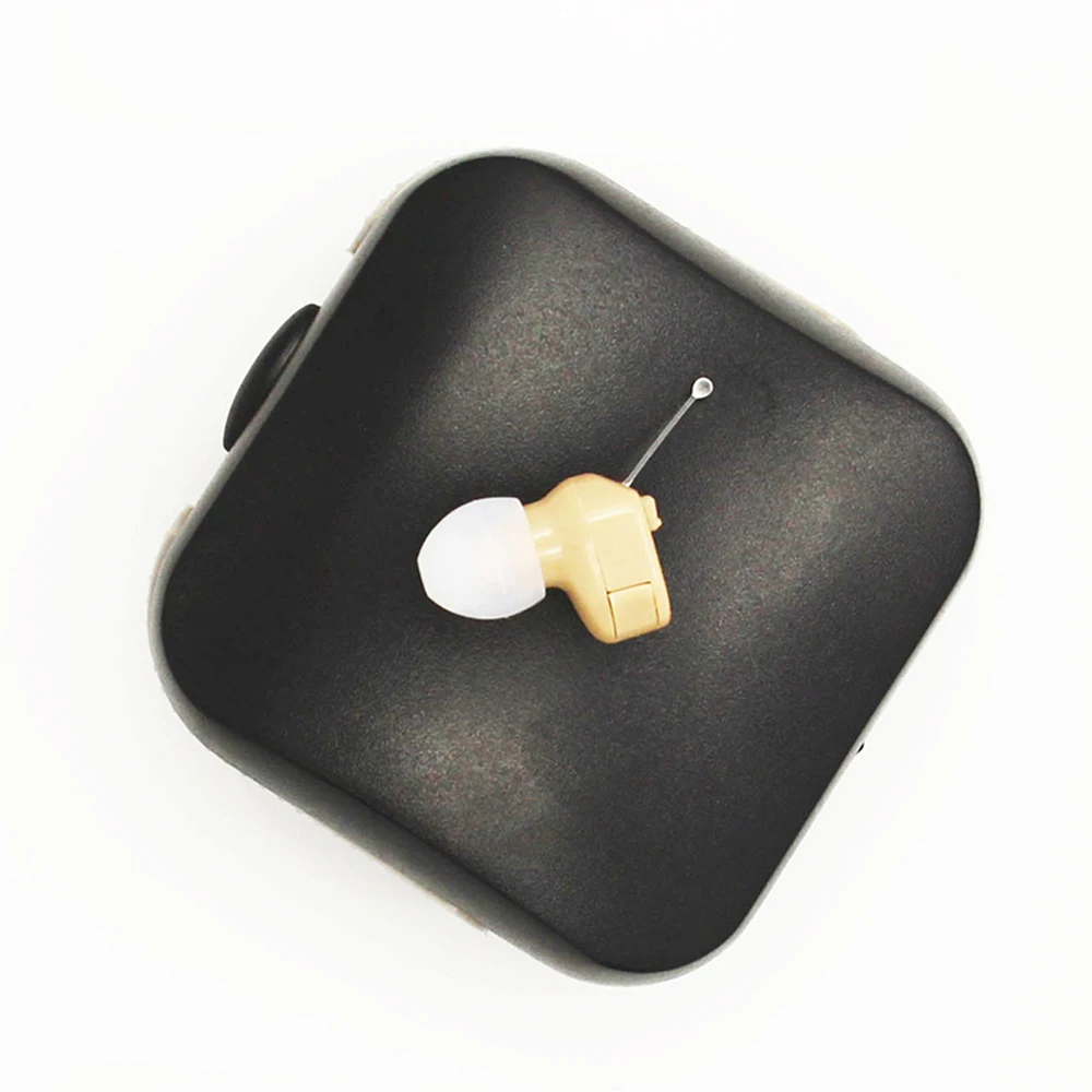 Hearing Aid Clear Digital K-188 Sound Amplifier Volume Adjustable Tone Mini Device Extraction Ear invisible Sound Amplifier