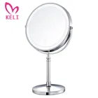 Зеркало косметическое двустороннее с 10-кратным увеличением и светодиодный Ной подсветкой, 8 дюймов