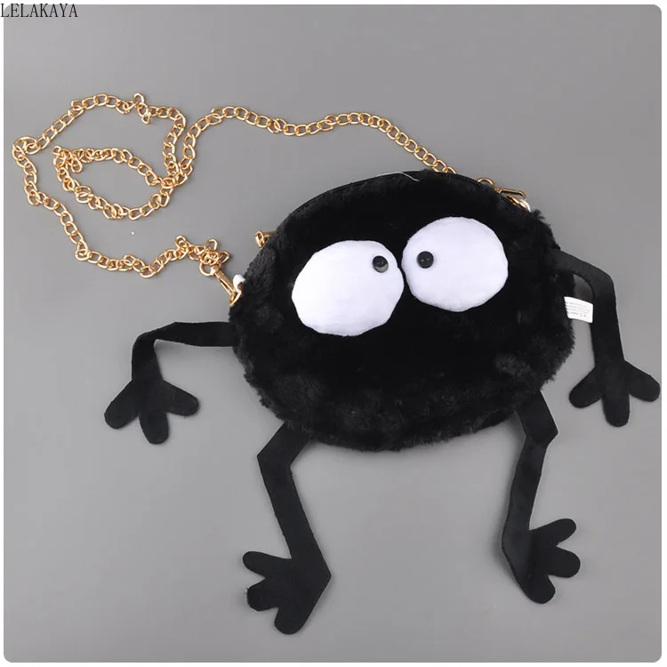 

Сумка-Кроссбоди из мягкого плюша, на молнии, 22 х18 см