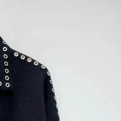 

Fall/winter 2021 New Women Loose Button Lapel Cardigan Jacket + Wide-leg Pants