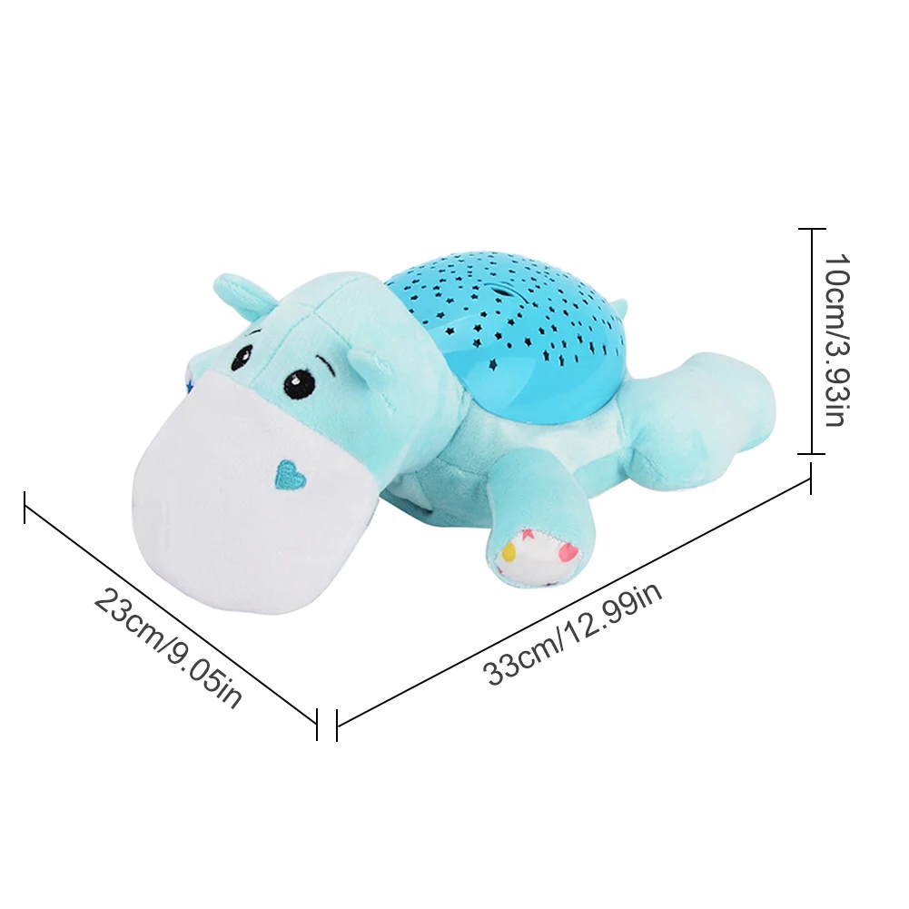

Projection Animals Musical Starry Sky Projector Starlight Sleeping Toy Baby Comfort Doll Luminous Plush Glowing Toy For Infant