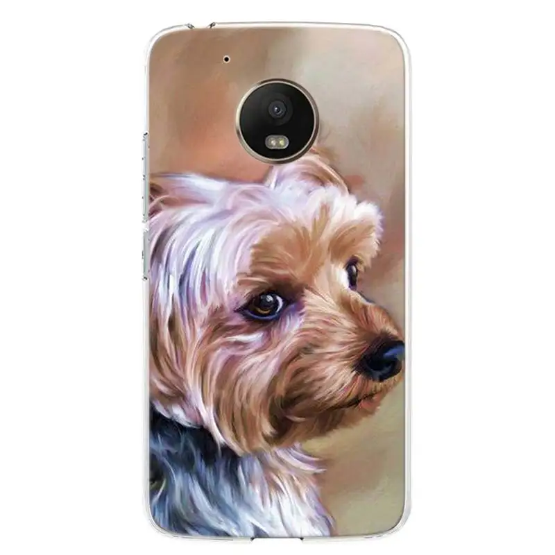 yorkshire terrier dog phone case for motorola moto one fusion plus vision g9 power g8 g7 play g6 g5 g5s e6 cover case shell free global shipping