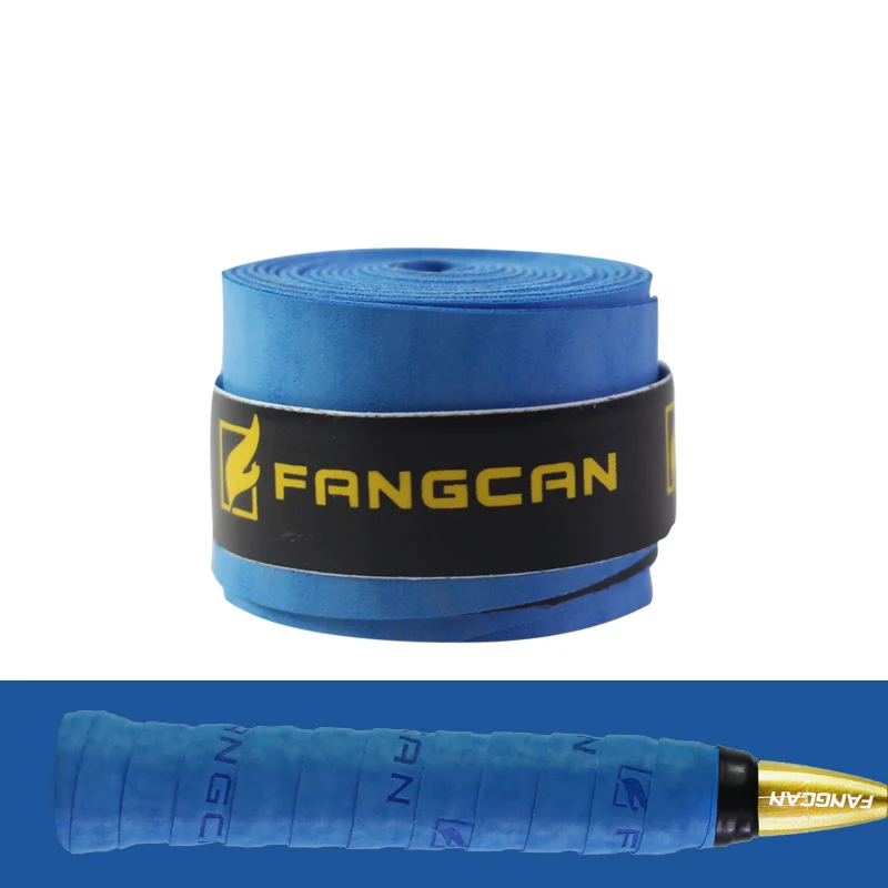 Blue FANGCAN 3 шт. сухое ощущение овергрипы для теннисной ракетки носимый нарукавник для тенниса абразивные ракетки ручной обмотки бадминтон тонкий тип над захватом - Цвет: Blue