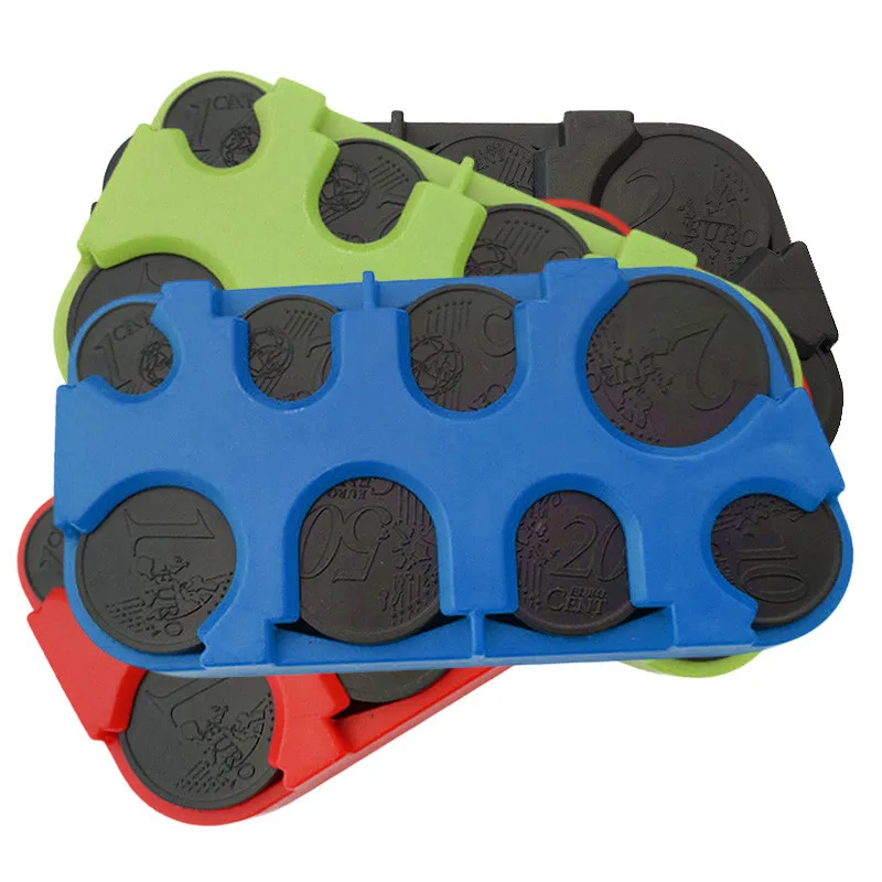 Коробка для монет в долларах евро диспенсер кошелек женская коробка хранения