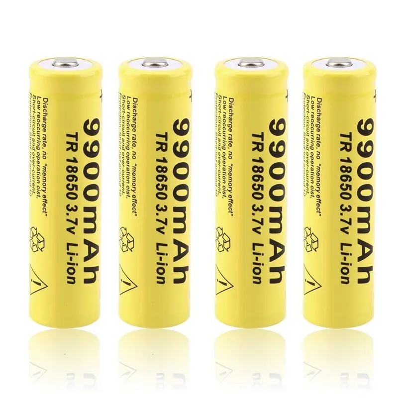 

GTF 3.7V 18650 Battery Lithium Battery 9900mAh 3.7V Rechargeable Battery Li-ion Lithium Bateria For Flashlight