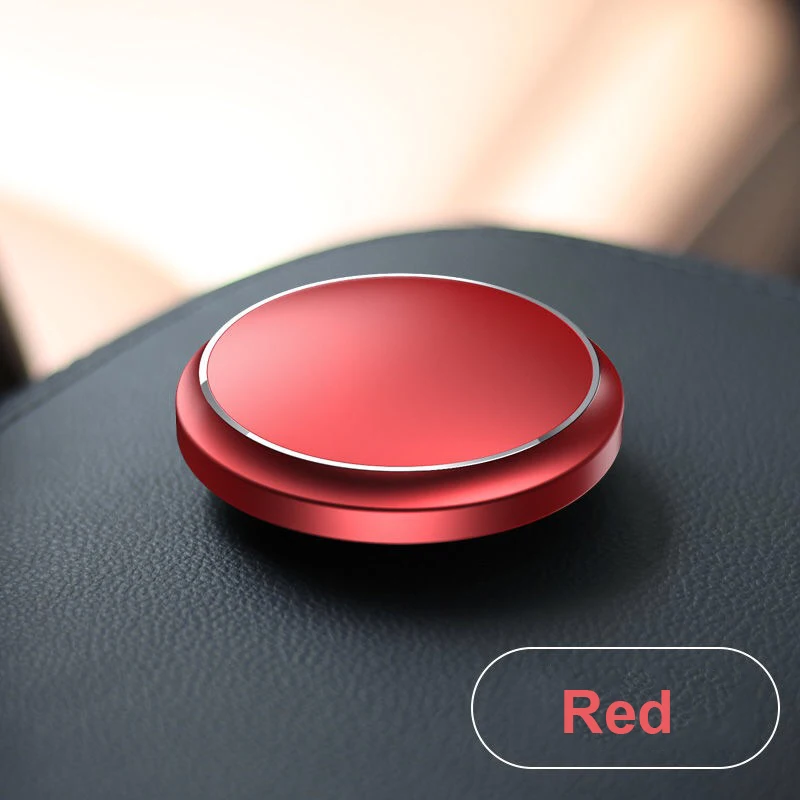 red case Летающая тарелка, элегантный освежитель воздуха для автомобиля, духи, крепление на приборную панель, липкая основа, твердый парфюм, торт, авто, украшение интерьера, Decoraiton - Название цвета: red case