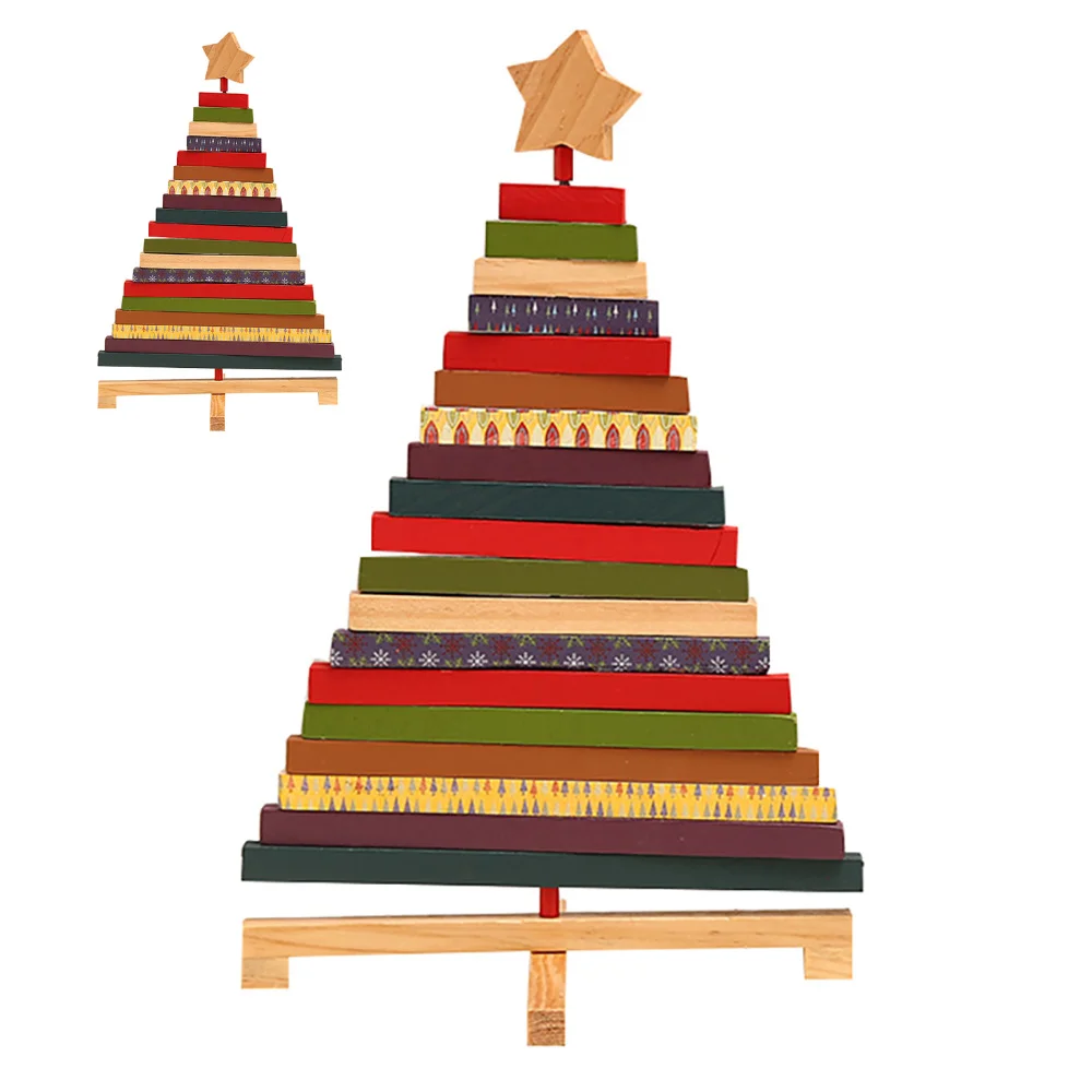 

Christmas Ornaments Children'S Gifts Home Christmas Interior Home Decoration Diy Wooden Crafts Christmas Ornaments Tree