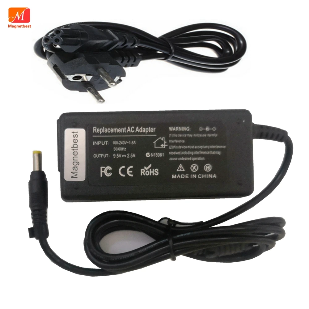 Зарядное устройство для ноутбука Asus Eee PC 9 5 700 SDX 701 2G 4G surf 8G Netbook Mini Notebook Power с кабелем