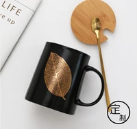 nordic creative gold matte mugs luxury milk mug lovers cup office coffee mugs domestic drinks utilities cup
