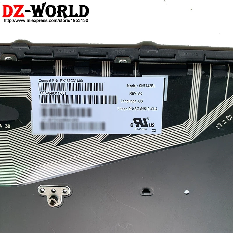 new original us english backlit keyboard for hp zbook 15 17 g3 laptop pk131c31a00 848311 001 free global shipping