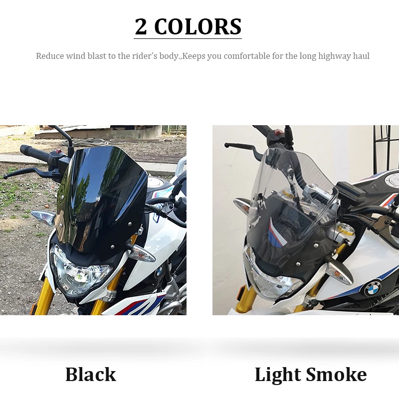 Мотоциклетные аксессуары для BMW G310R G310 R 2016 2017 2018 2019 ABS ветровое стекло ветрового