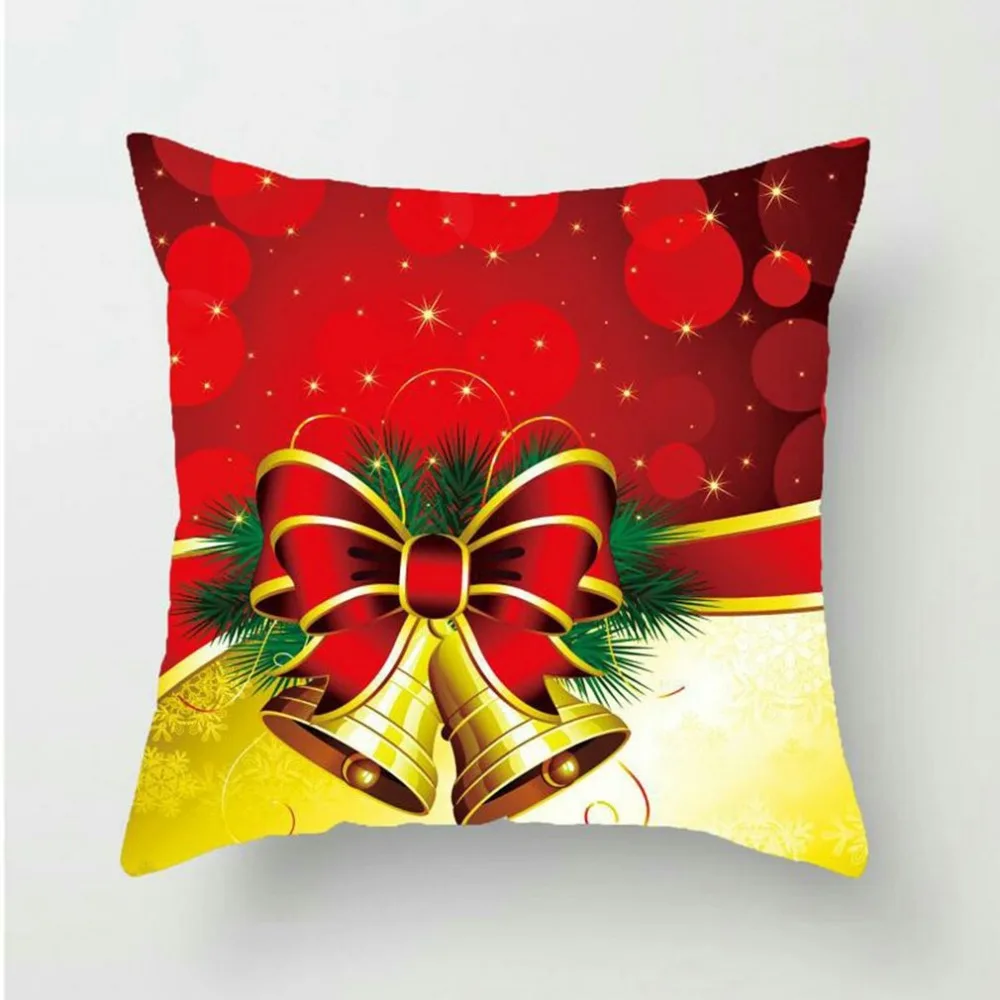 Merry Christmas, хлопок, лен, декоративная подушка для головы, массажер, наволочки, Рождественский Снеговик, квадратный диван, наволочка для подушки, домашний декор