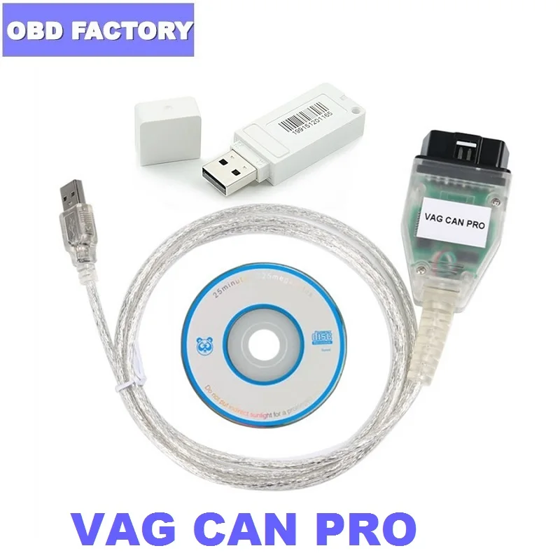 VCP VAG CAN PRO 5.5.1 2019 BUS UDS K line сканер Кабельный соединитель с ключом Pro|Кабели и