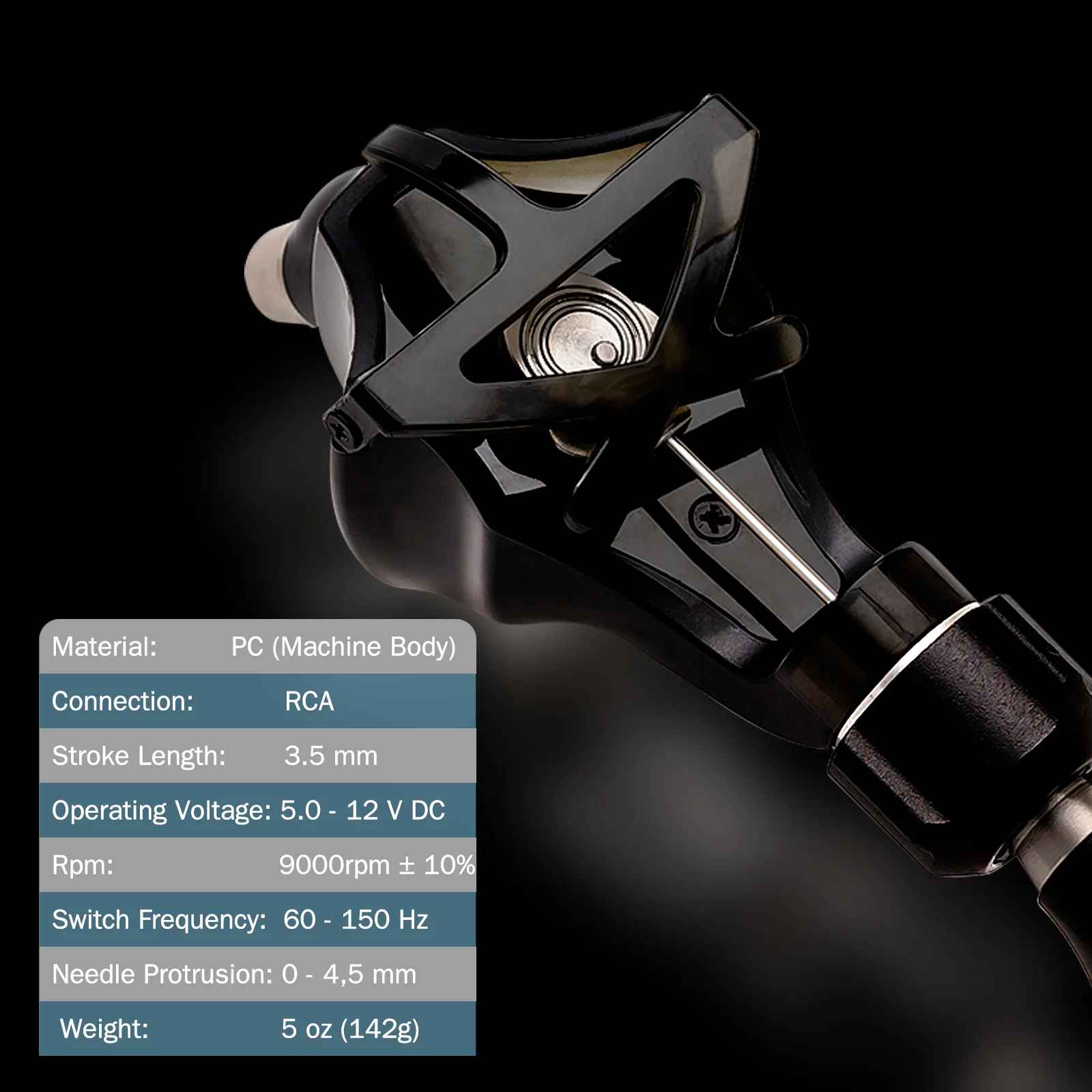 EZ Astral X роторный картридж тату машина легкий PC тело Fram с безщеточный мотор для