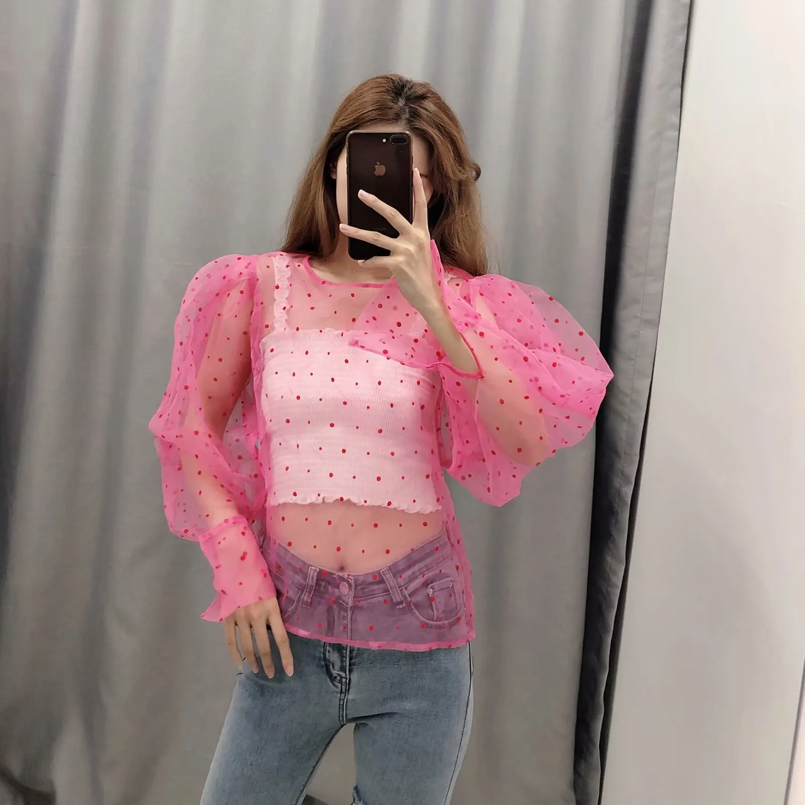 Новинка 2019 года шифоновый топ из органзы будет доступен в n8-26264 |