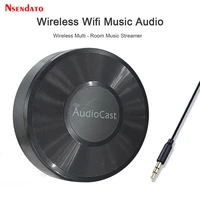 m5 audiocast for airplay wireless music audio speaker receiver 2 4g wifi hifi music for dlna airplay adapter spotify streamer