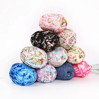 100g t shirt knitting chunky yarns cotton cloth yarn for knitting crochet handmade basket rug handbag purse carpet trapillo