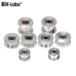 Шкив ГРМ GT2, 16 Зубцов, 20 Зубцов, ширина 6 мм 10 мм, отверстие 3 мм 5 мм, алюминиевая пассивная Шестерня для 3D-принтеров