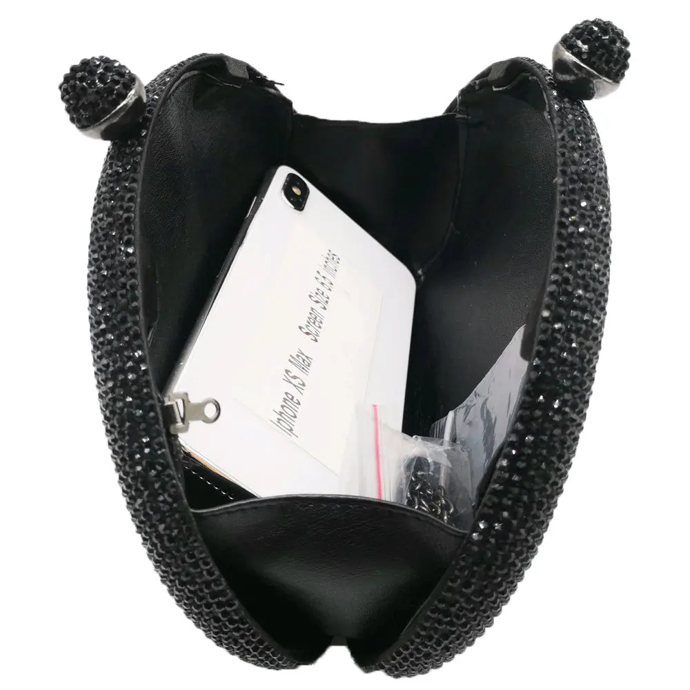 Boutique De FGG элегантные фиолетовые женские вечерние сумочки-клатчи со стразами, свадебные сумочки для невесты, вечерняя сумочка со стразами