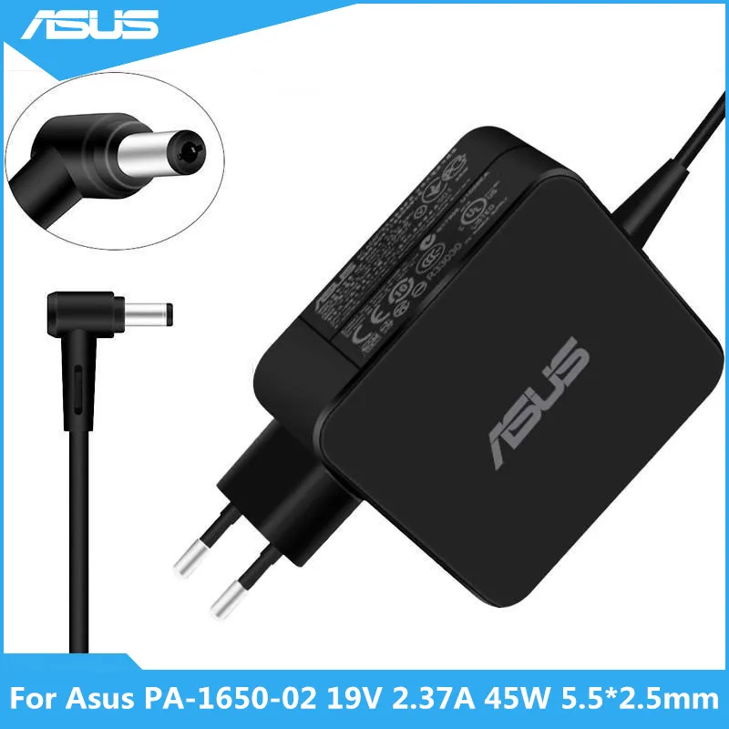 Для Asus PA-1650-02 AC 19 V 2,37 A 45 W 5,5*2,5mm адаптер зарядного устройства для Asus сменный адаптер US EU UK версия