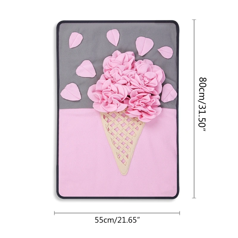 

Pet Dog Snuffle Mat Nose Smell Training Blanket Sniffing Pad Slow Feeding Bowl Food Dispenser Carpet Relieve Stress