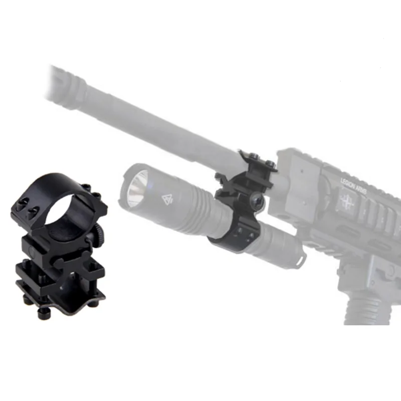 1 ''кольцо Тактический Универсальный прицел лазерный фонарик бочка и Picatinny